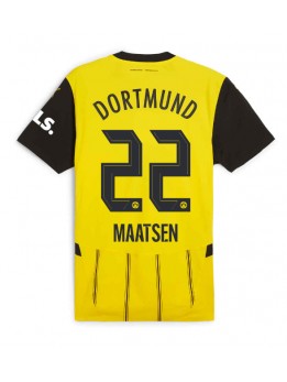 Moški Nogometna dresi replika Borussia Dortmund Ian Maatsen #22 Domači 2024-25 Kratek rokav